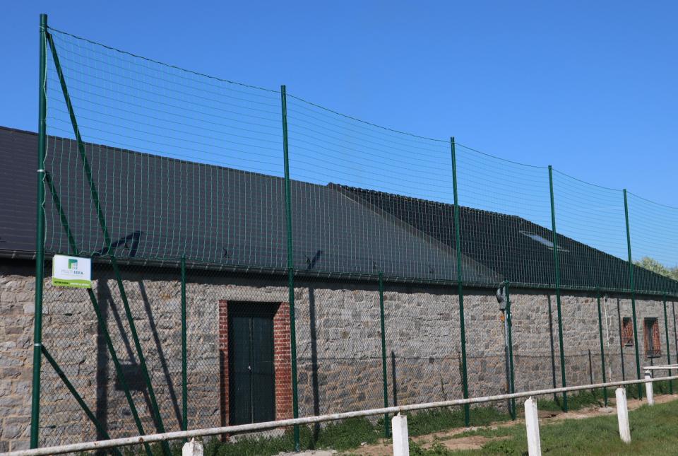 Installation clôture souple Hainaut