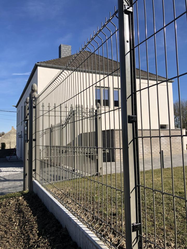 Installation barrière de jardin souple et rigide Charleroi