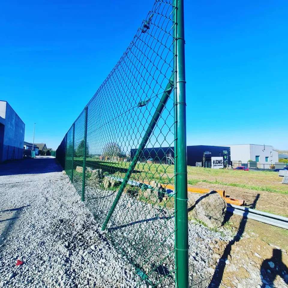 Pose d'encadrement de jardin souple en belgique